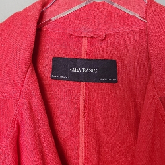 Zara Red Women's Jacket - Picture 7 of 9